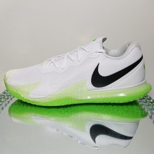 Nike Court Zoom Vapor Cage 4 Rafa Tennis "White Green" - Men's 12.5 - DD1579-105