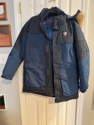Black Yak Gore-Tex Insulated Jacket Coat Men s 100 L/XL Faux Fur Removable Hood