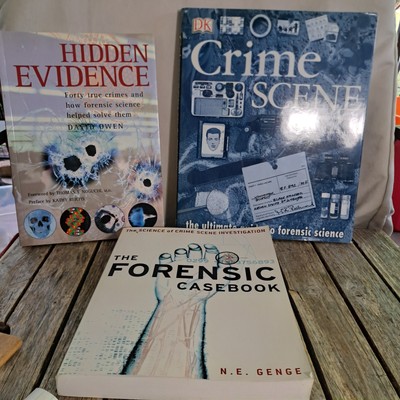 Books Hidden Evidence, Crime Scene & The Forensic Casebook #4445L525