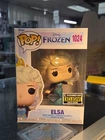 Funko Pop! Vinyl: Disney Elsa (Diamond Collection) Exclusive #1024 W/ Protector