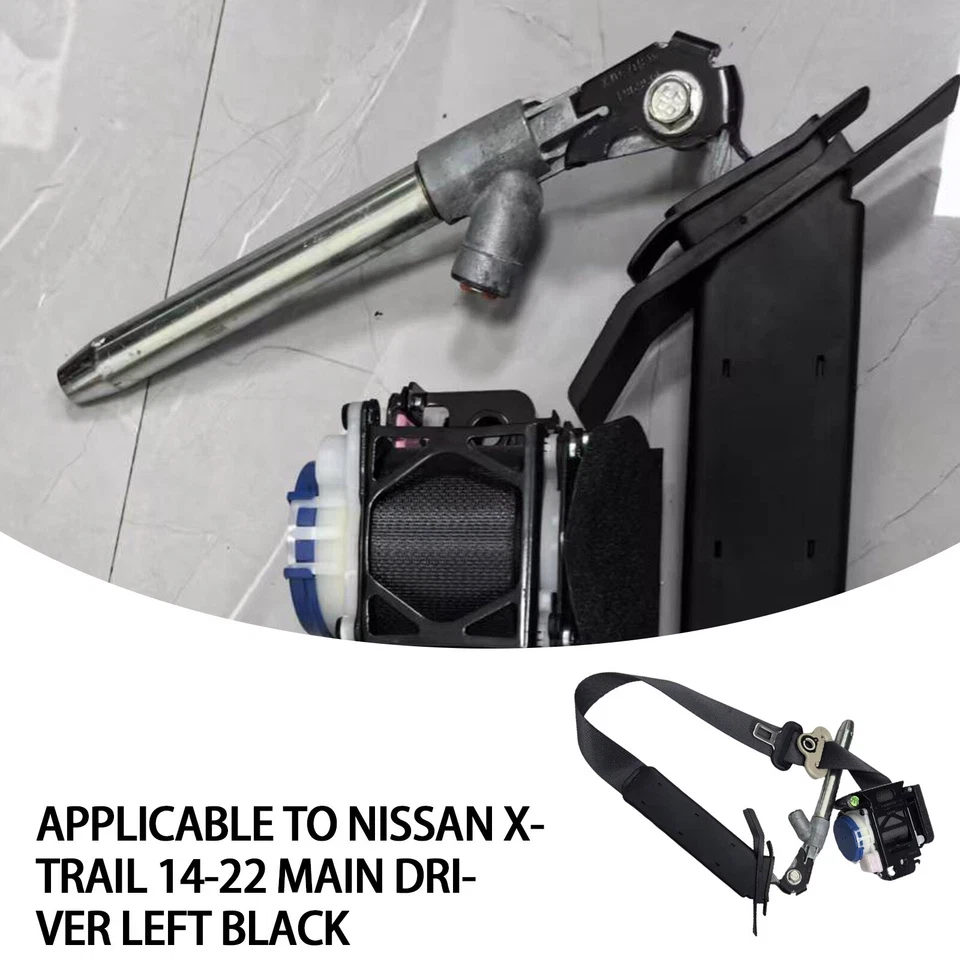 For Nissan Rogue 2014-2024 Front Left Side Seat Belt 3 Point Inertia Safety - Image 4 of 4