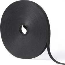 1/2In X 100Ft Hook and Loop Roll  Double-Sided Strips, Self-Gripping Straps  R