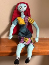 Disney Store The Nightmare Before Christmas Sally Bendy/Poseable Plush Doll 25"