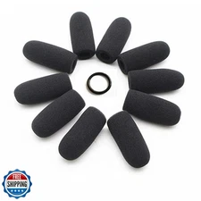 Saidbuds 10 Pack Soft Mic Foam Covers Windscreens for David Clark M-4/M-7 Lig