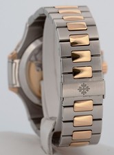 PAPERS Patek Philippe Nautilus 40.5mm Chronograph 18K Two-Tone Blue 5980/1AR BOX 7