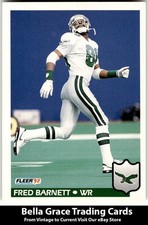 1992 Fleer Fred Barnett #316 Philadelphia Eagles NFL Football