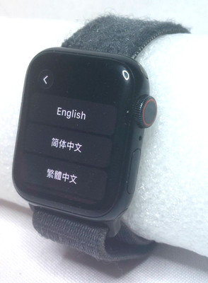 Apple Watch SE 40mm GPS Cellular Space Gray Aluminum A2726 Sport Loop - Tested