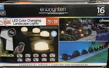 Enbrighten Mini LED Color Changing Landscape Lights 70FT