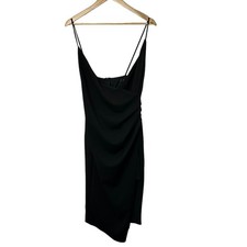 Lulus Black Loving Looks Black Bodycon Mini Dress Women's XL