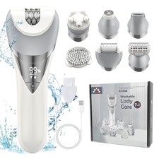 Epilator for Women, 7 in 1 Epilator Hair Removal for Women, Shaver, Bikini, F...