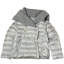 ISSEY MIYAKE IM83FD518 Down jacket gray polyester/wool