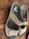 2 Pair~36~MEPHISTO + PORTANIA~Sandals~NUBUCK LEATHER~2-Strap~COMFORT SLIDES~MINT — photo 7