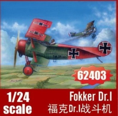 Fokker Dr.I |ILOVEKIT|62403| 1:24 - Maquette Char Promo