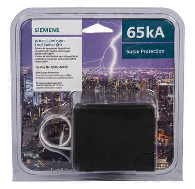Siemens QSPD2A065P Surge Protective Device 65kA 2-Pole 120/240V