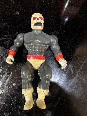 Vintage 1982 Remco SKULL MAN Warrior Beasts Action Figure Skullman