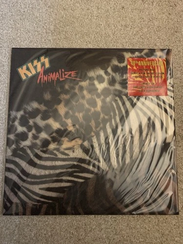 SOLD OUT LTD500 KISS ANIMALIZE 40TH ANNIVERSARY PICTURE DISC LP SEALED MINT NEW