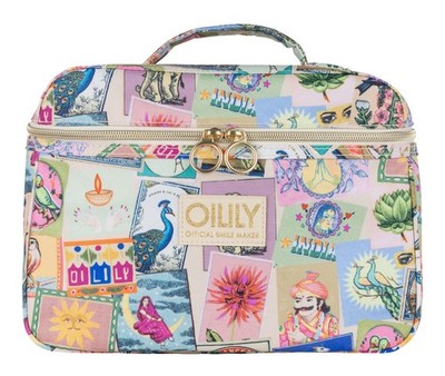 Oilily Coco Beauty Case Kosmetiktasche Almond Oil bunt Neu