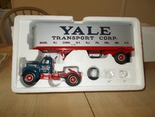 NEW FIRST GEAR 1960 MACK B-61 TRACTOR & TRAILER YALE TRANSPORT CORP. 1/34