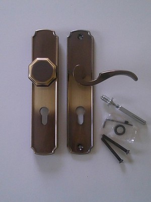 JADO Jatec Schutzbeschlag D/K 951/919/55B messing brüniert 72mm  DIN Rechts
