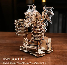 3D Mechanical Wooden Puzzle Dragon