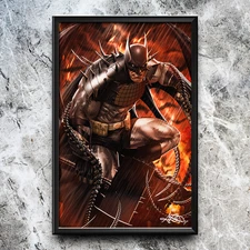 {SIGNED} Absolute Batman Version 2 Art Print 11x17" Ariel Diaz