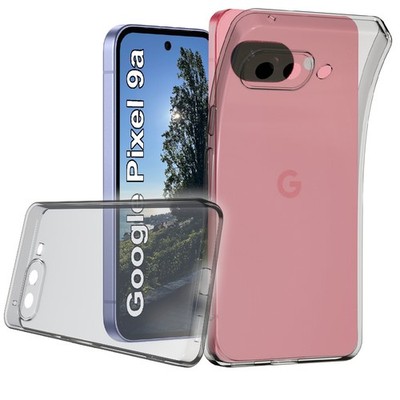 Schutz Hülle für Google Pixel 9a Silikon Case Transparent Handyhülle TPU Bumper
