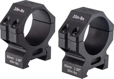 GUNNR Sleipnir 30mm 1 inch scope Rings, Black, MON-FT01-30 Riflecope Mount