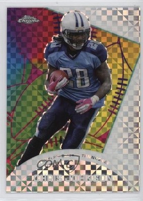 2023 Topps Composite Chrome All-Etch X-Fractor Chris Johnson #CAE-15 0b3