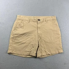 Chubbies Shorts Mens 34 Beige Flat Front Regular Fit Lightweight Chino