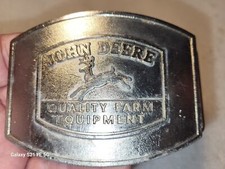 SpecCast Jon Deere Quality Farm Equipment Belt Buckle
