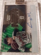 2022 CASEY MIZE TOPPS CLEARLY GENERATION NOW AUTOGRAPHED AUTO CARD /99 TIGERS