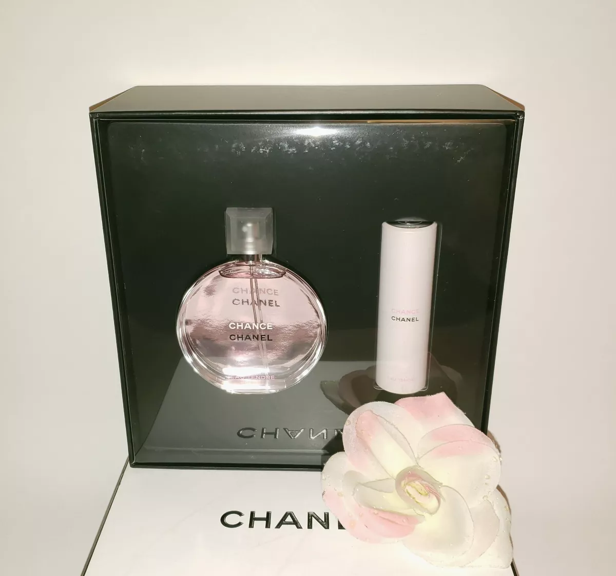 Chanel Chance Eau Tendre Eau De Toilette EDT 3.4oz + Twist & Spray 2pc Gift  Set