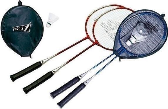 Sport1: Set Badminton Mercury Con Fodera 2 Col. Assortiti -