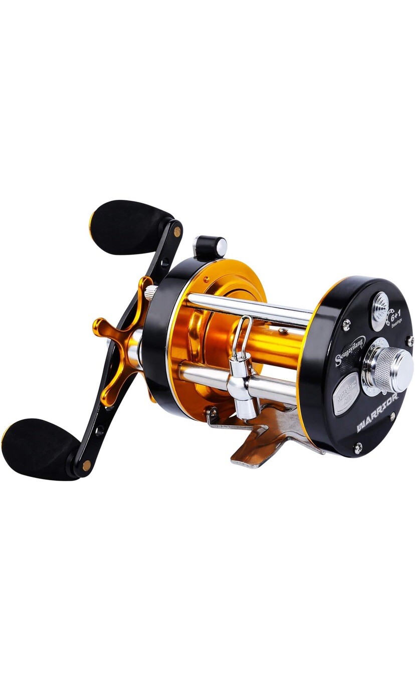 Round Baitcasting Reel - Conventional Reel - Reinforce