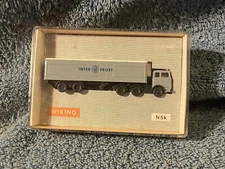 Wiking N Mercedes Truck with Inter Frost Refrigerated Truck & Trailer #N5k NIB