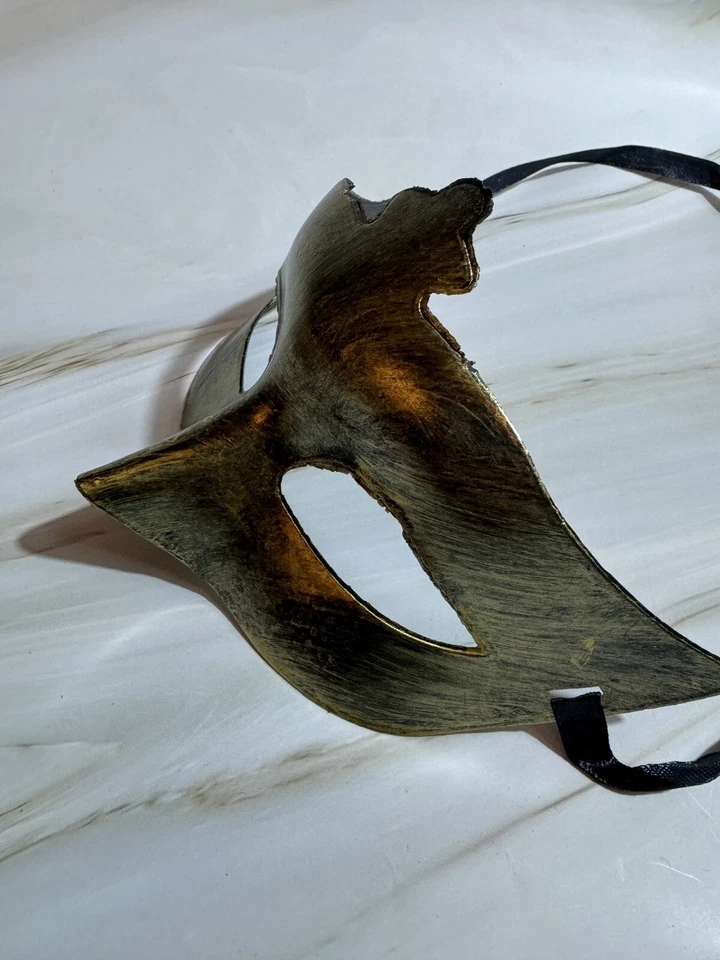 Coolwife Men's Masquerade Mask Vintage Venetian Checkered Musical Party - Image 3 of 3