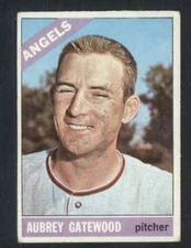 1966 Topps #42 Aubrey Gatewood VG/VGEX Angels 36027 