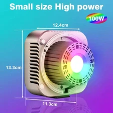 Manbily CFL-100C 100W RGB Full Color Led COB Video Light 3000K-6500K APP Control