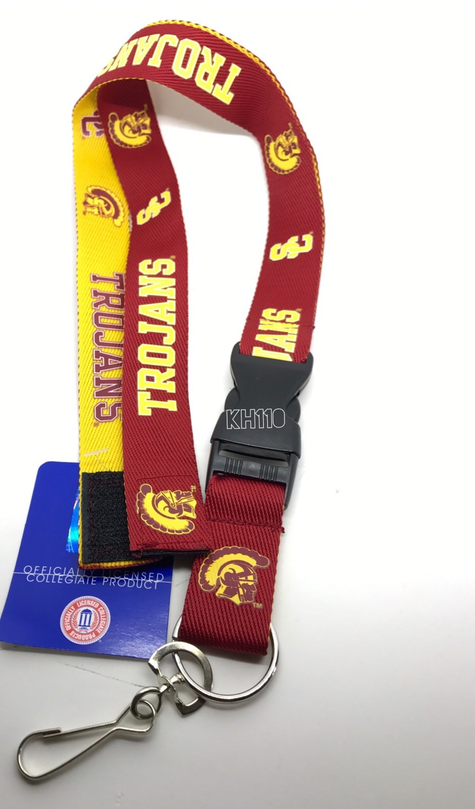 NCAA USC Trojans Two Tone Lanyard Keychain Official Licensed eBay