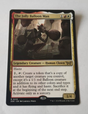 MtG The Jolly Balloon Man (DSK-0219) Rare English MINT