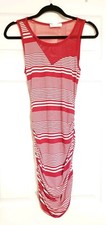 Sexy Women StripeBodycon Mini Dress Party Clubwear Dress L