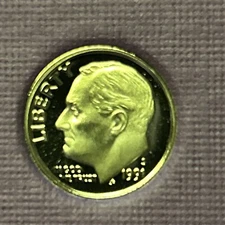 1991 S Proof Roosevelt Dime From Proof Set With Free Shipping
