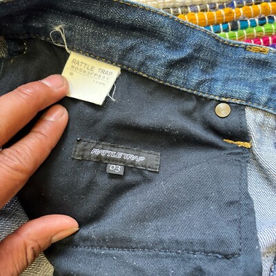 Vintage Y2K Rattle Trap Denim Jeans W/ Patches Size 32 | eBay
