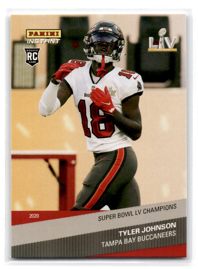 2020 Super Bowl LV Champions Tyler Johnson Tampa Bay Buccaneers #8