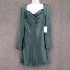 ASTR the Label Women’s Bodycon Dress Medium Hunter Green Polyester #4305