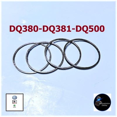 Kupplungs Kolben Ringe Satz DQ380-DQ381-DQ500 7 Gang DSG Getriebe VW-Seat-Skoda-