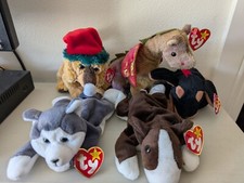 Lot of 5 Assorted Ty Beanie Babies W/Tags Listing 223 