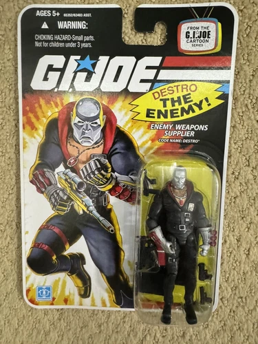 GI Joe 25th Anniversary Cobra Destro Enemy Weapons Supplier