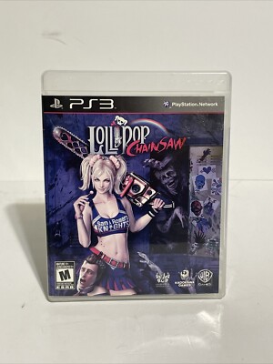 Lollipop Chainsaw - Sony PlayStation 3 PS3 No Manual READ Sun Faded Art