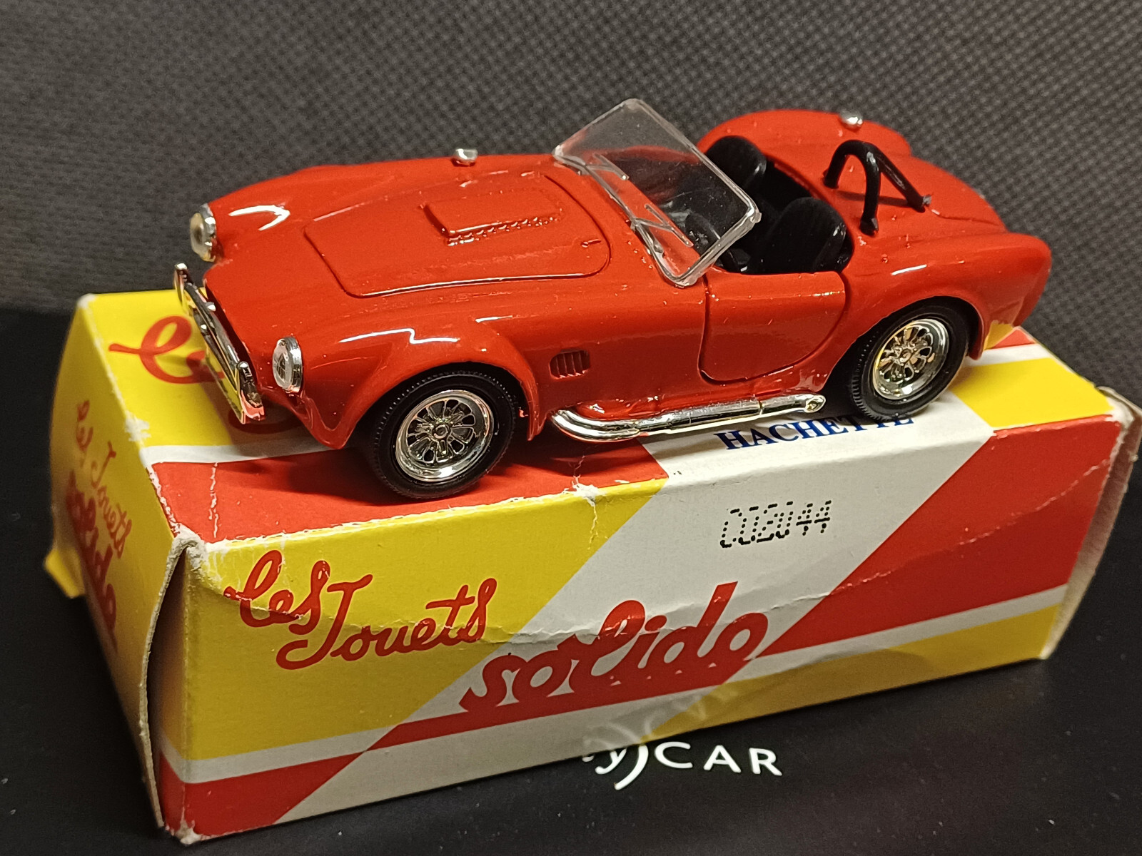 Jouet Solido AC Cobra 427 1965 rouge 1/43 neuve dans sa boite